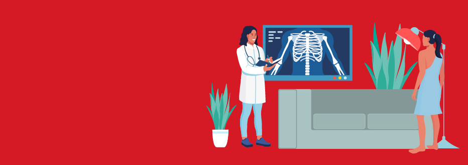Servizio di radiografia a domicilio